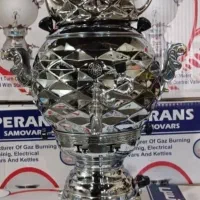 سماور گازی توپی اناناسی ورق برنج ضخیم نو