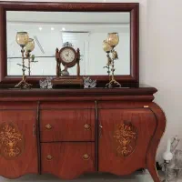 آینه کنسول معرق کاری شده برند