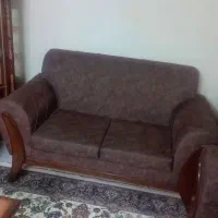 آینه کنسول بوفه مبل هفت نفره بامیزعسلی