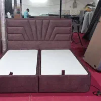 باکس جکدار دور ساده با تاج لمسه اقساطی ۶ ماهه|تخت و سرویس خواب|تهران, فردوس|دیوار