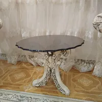 مبلمان سلطنتی ۹ نفره چوب گردو منبت کاری و نهارخوری|مبلمان خانگی و میز عسلی|لاهیجان, شیخ زاهد|دیوار