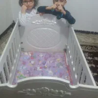 تختخواب کودک کاملا سالم قیمت 1 تومان