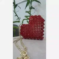 کیف مرواریدی یلدایی|کیف، کفش، کمربند|نیشابور, بزرگمهر|دیوار