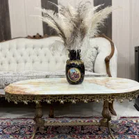 میز جلو مبلی برنز
