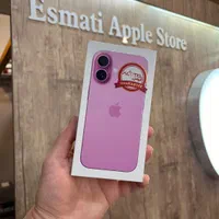 آیفون iPhone 16 صورتی آکبند گارانتی رجیستری شرکتی|موبایل|ارومیه, |دیوار