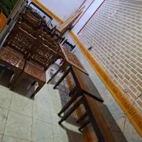 میز و صندلی چوبی