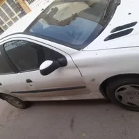 پژو 206 سفید  مدل ۱۳۸۰|خودرو سواری و وانت|کرمان, |دیوار