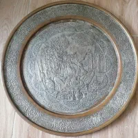 سینی دیوارکوب مسی