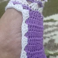 فروش کفشهای رو فرشی بافتنی زنانه و دخترانه دستباف|کیف، کفش، کمربند|شیراز, کفترک|دیوار