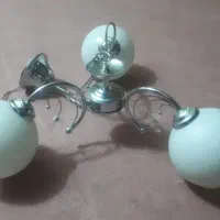 لوستر سه شاخه|لوستر و چراغ آویز|مشهد, گوهرشاد|دیوار