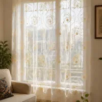 پرده اماده مدل شیشه ای اکبند