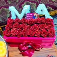 گل روبانی زیبا و مخصوص ولنتاین