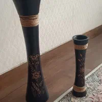 گلدان چوبی