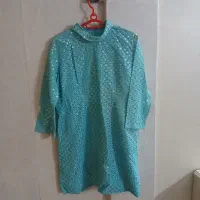 شومیز مانتویی قد ۸۵ سایز ۵۰
