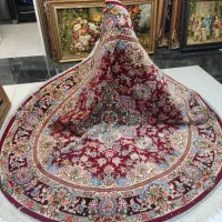 فرش دستبافت دایره ۲در۲  سالاری شرابی ۵۵رج|فرش|تهران, پونک|دیوار