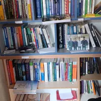 فروش دو قفسه کتابخانه|کتابخانه، شلف، قفسه‌های دیواری|کرمانشاه, |دیوار