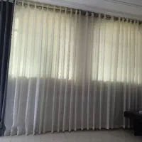 پرده حریر شاین باآستر کامل