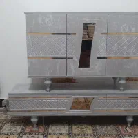 میز تلویزیون و آینه کنسول