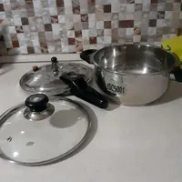 زودپزسه کاره آلمانی دماسنج دار|ظروف پخت‌وپز|تهران, آبشار تهران|دیوار