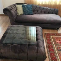 میز نهار خوری و صندلی و شزلون مارک the one