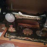 کتری قوری چینی وچرخ خیاطی