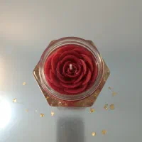 رز جاودان (شمع دست‌ساز)|صنایع دستی و سایر لوازم تزئینی|لنده, |دیوار