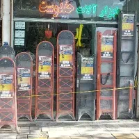 انواع نردبان های مهرنگار مخابراتی و خانگی|ابزارآلات|مشهد, کوی ولیعصر|دیوار