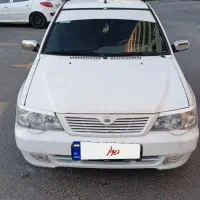 پراید سایپا 111 مدل 93 سفید معاوضه و فروش