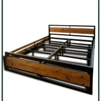 ساخت تختخواب و سرویس خواب سفارشی چوب و فلز اقساط