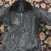 کاپشن چرمی لطیف