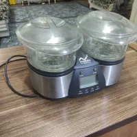 بخار پز دو قلو دو طبقه|اجاق گاز و لوازم برقی پختوپز|رباطکریم, رباطکریم|دیوار