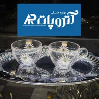 استکان (فنجان خارجی گلدار)