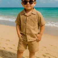 ست تیشرت شلوارک پسرانه