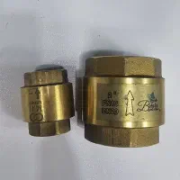 شیر کشویی ۲ اینچ و شیر یک طرفه دو عدد ۱و ۲ اینچ