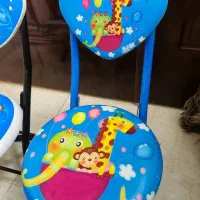 دو عدد صندلی تاشو کودک|اسباب‌‌بازی|مشهد, کوه سنگی|دیوار