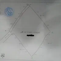 ۲۶۶۵ متر زمین زراعی تسطیح نشده اطراف مسکونی