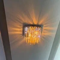 یک جفت لوستر  زیبا همراه با لامپ سایز ۳۰