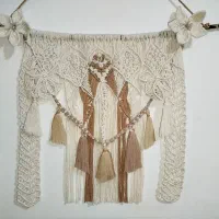 دیوار کوب مکرومه|تابلو، نقاشی، عکس|زابل, |دیوار