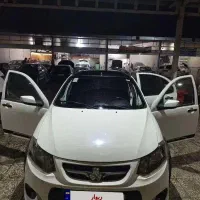 کوییک Rسفید سقف مشکی  قالپاق مدل401 پارس خودرویی