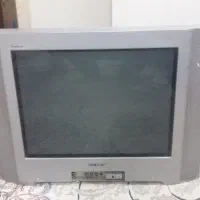 تلویزیون سالم تمیز صفحه تخت سونی اصلی ۲۱ اینچ