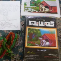 تابلو گلذوزی