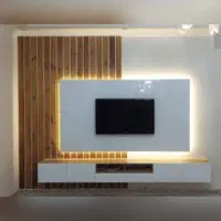 انجام دکوراسیون تی وی وال و نصب تلویزیون
