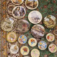 بشقاب دیوار کوب انگلیسی