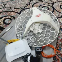 تجهیزات کامل آنتن رادیویی  LHG5 / روتر TL-WR840N
