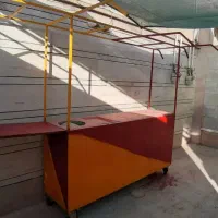 دکه فلافلی فولادچرخ دار،دومترونیمی،نو،|فروش مغازه و غرفه|اهواز, رسالت|دیوار