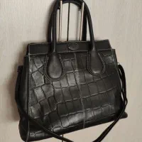 کیف زنانه مجلسی تمام چرم گاوی دست دوز