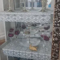 بوفه رنگ استخانی وسفید|بوفه، ویترین، کنسول|خرمشهر, |دیوار