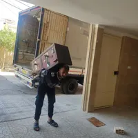 اثاث کشی منزل بزرگ باربری پویان کار صحنه