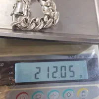 دستبند نقره ضخیم|جواهرات|تهران, مینابی|دیوار