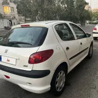 پژو ۲۰۶ تیپ ۲ مدل ۹۸ بی رنگ ( تمیز)